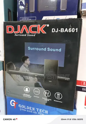 Djack DJ-BA601 Sound Bar With a Wireless Woofer and LED Display.