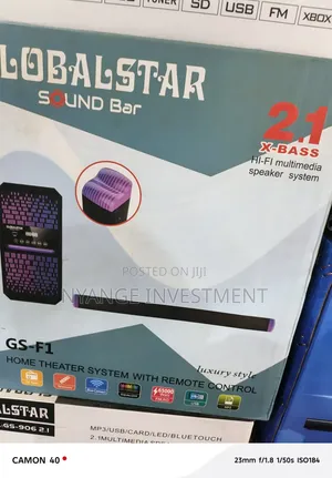 Globalstar GS-F1 2.1 Channel Multimedia Speaker and Soundbar,subwoofer