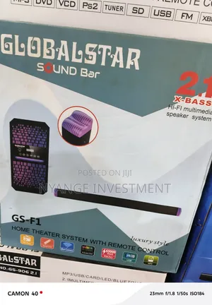 Globalstar GS-F1 2.1 Channel Multimedia Speaker and Soundbar,subwoofer