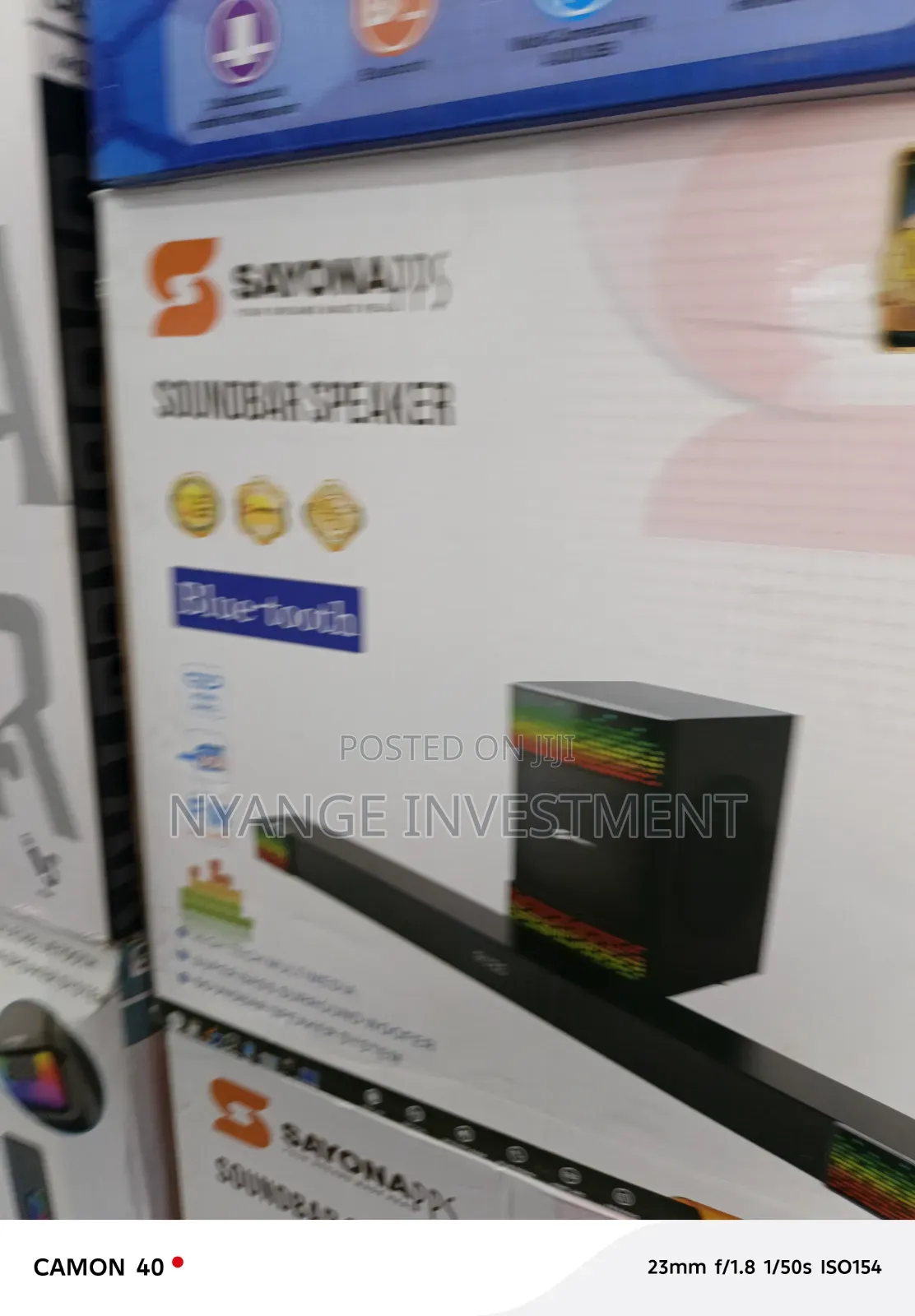 Sayona SHT-1316BT Soundbar System, Wireless Bluetooth Connectivity .