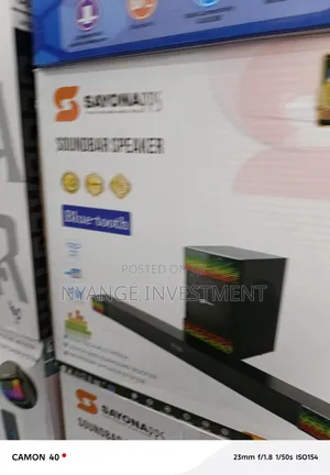 Sayona SHT-1316BT Soundbar System, Wireless Bluetooth Connectivity .