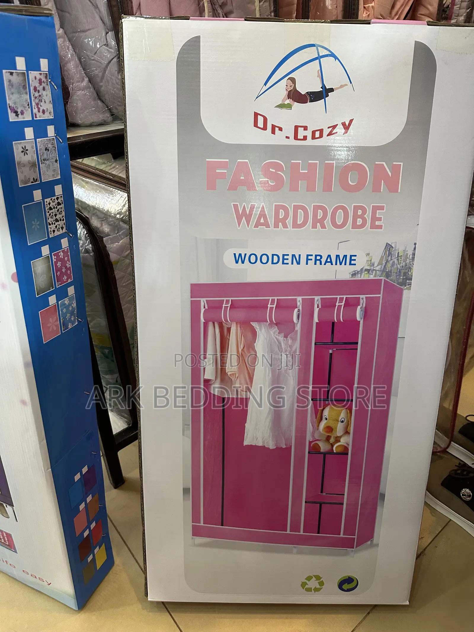 Two Column Wooden Closet