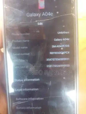 Samsung A10 32 GB Black