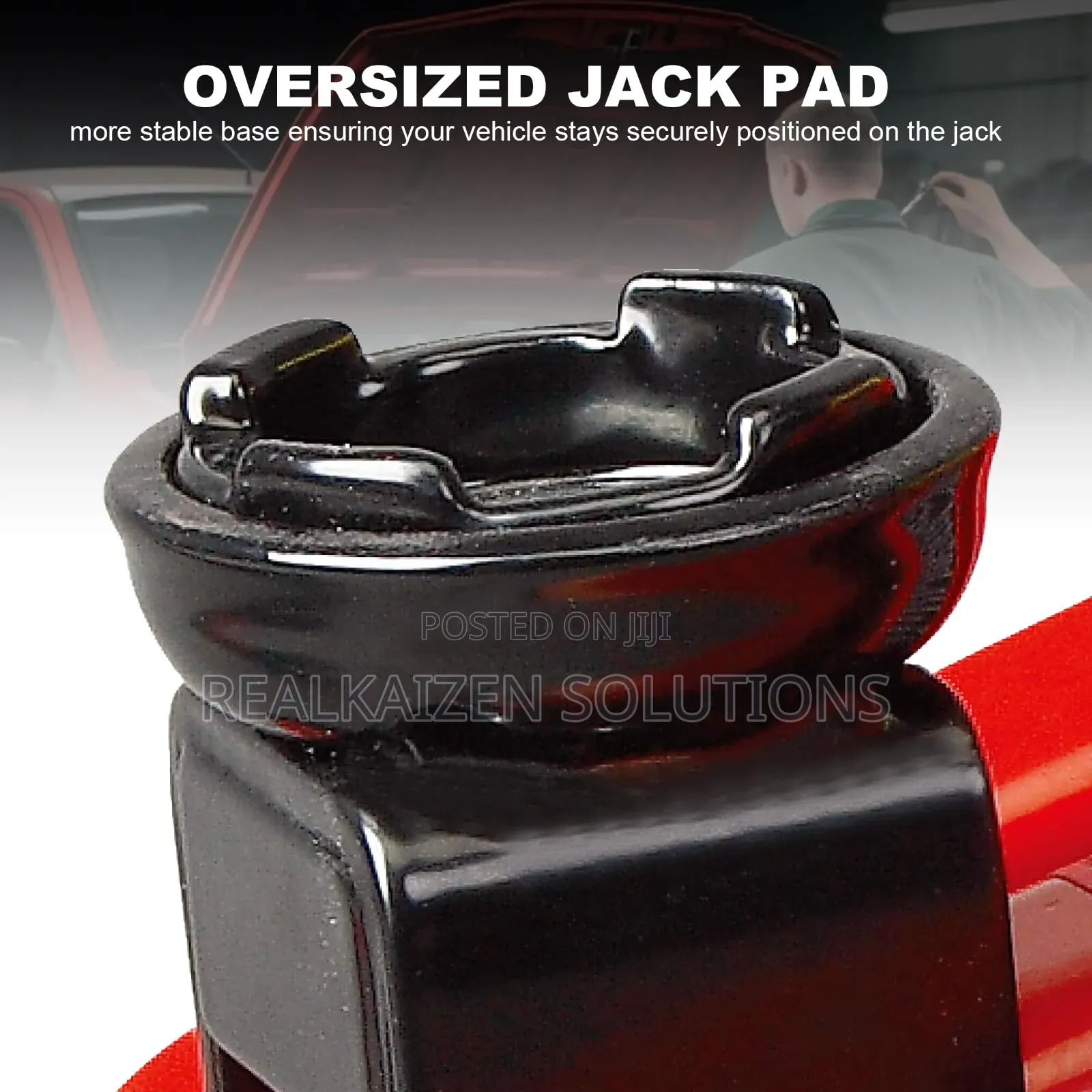 2 Ton Heavy-Duty Hydraulic Trolley Floor Jack With Overload Protection