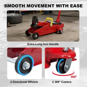 2 Ton Heavy-Duty Hydraulic Trolley Floor Jack With Overload Protection