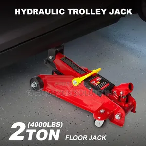 2 Ton Heavy-Duty Hydraulic Trolley Floor Jack With Overload Protection