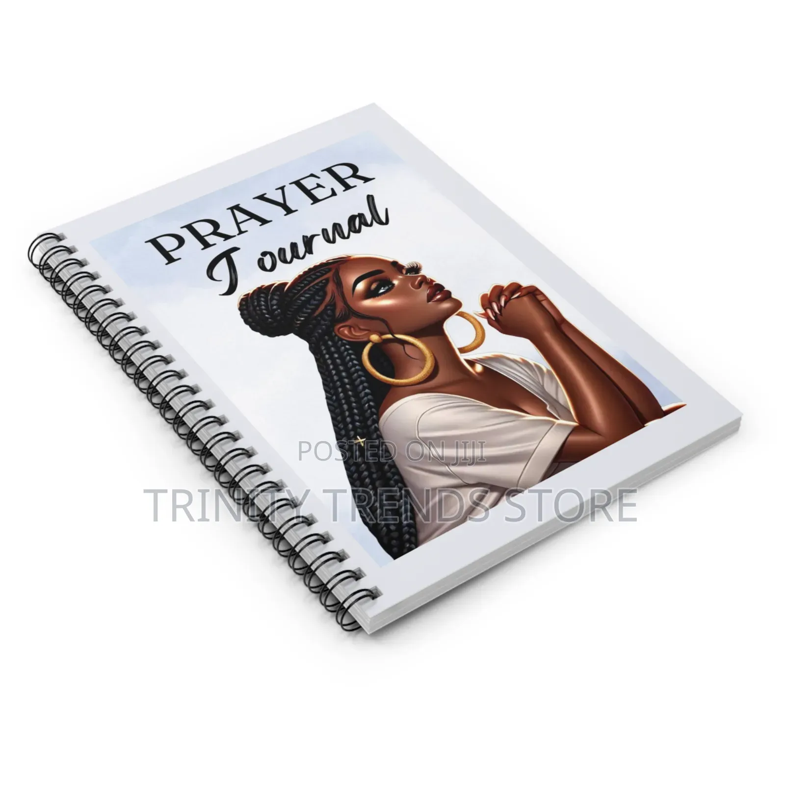 Prayer Journal – A5 Spiral Journal for Prayer Requests Faith