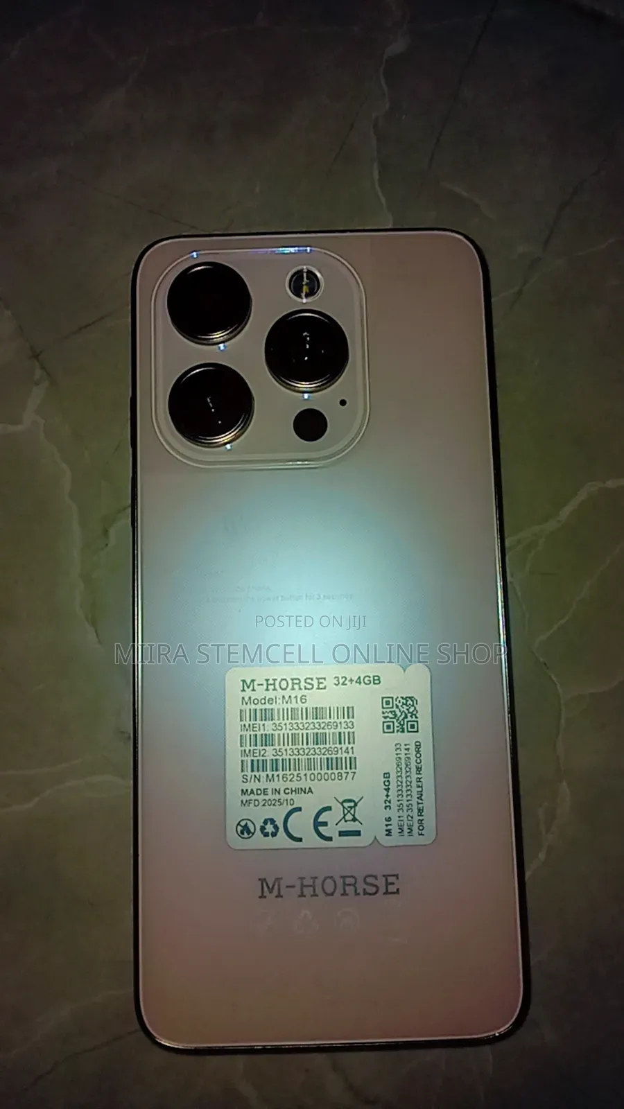 New M-Horse Butterfly 3 32 GB Gray