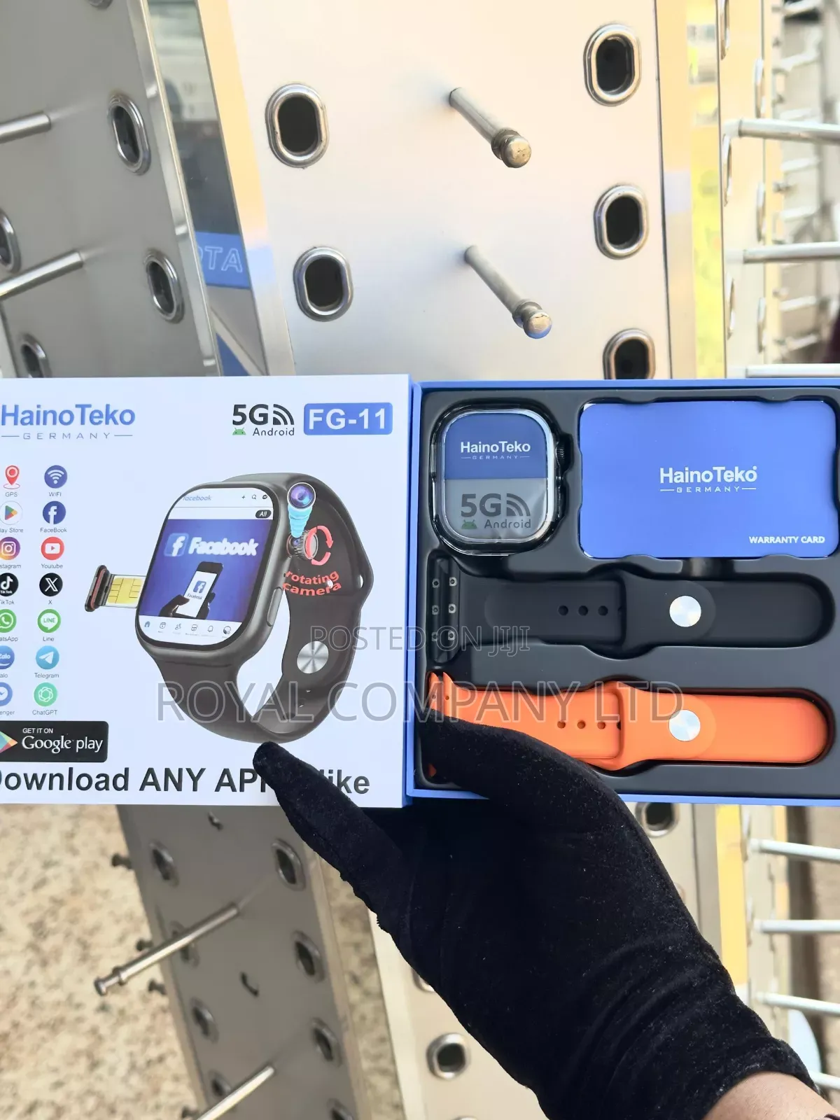 Haino Teko Smart Watch 5G Sim FG-11