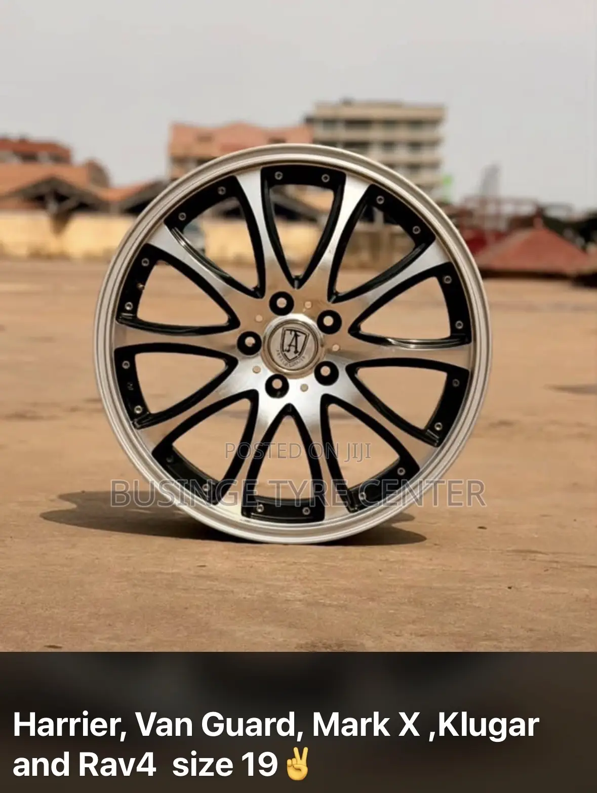 Rims Size 19 for Harrier, Vanguard, Mark X, Klugar and Rav 4 Available