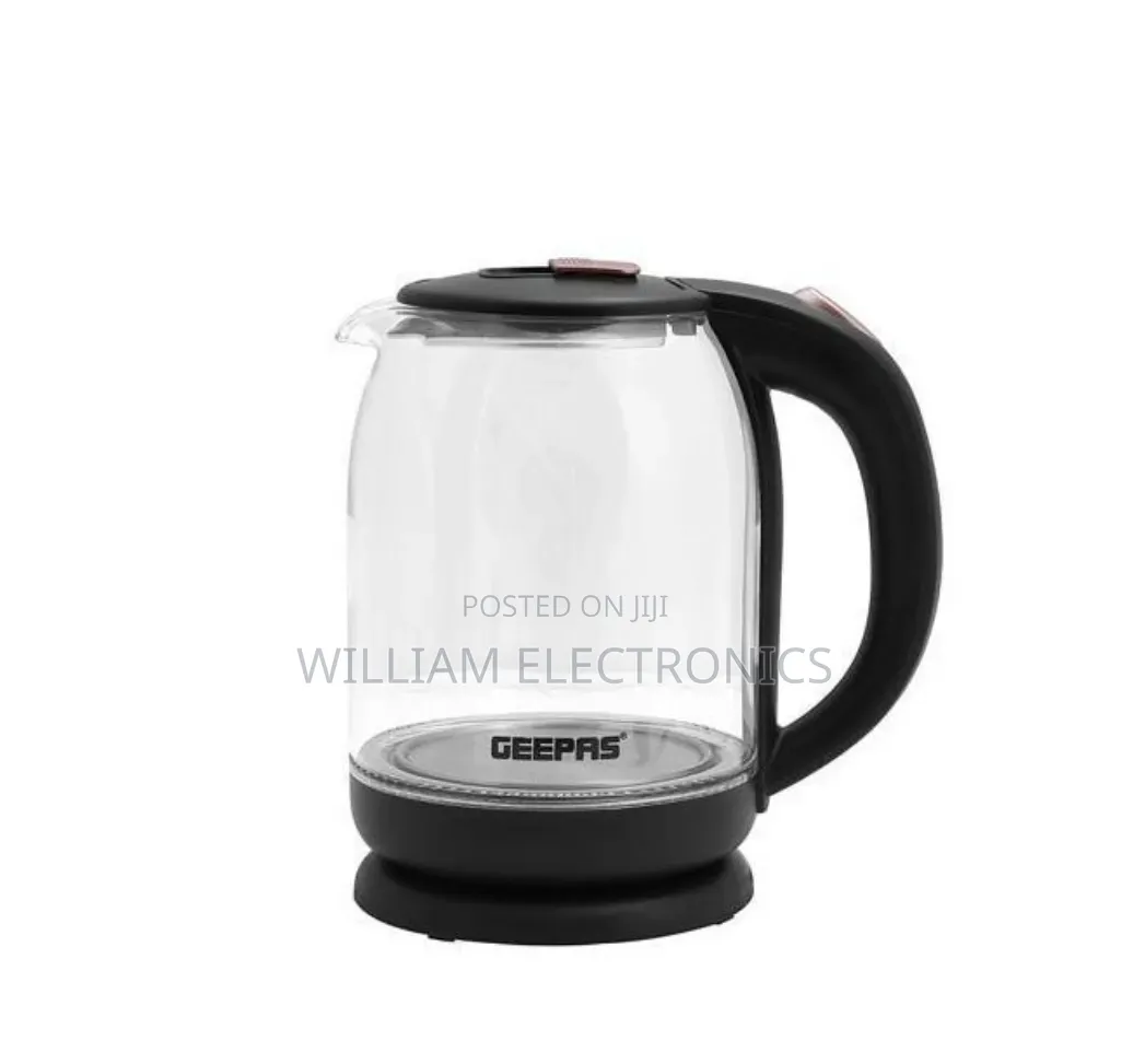 Electric Glass Kettle 1.8Litres/Geepas Electric Glass Kettle