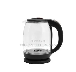 Electric Glass Kettle 1.8Litres/Geepas Electric Glass Kettle