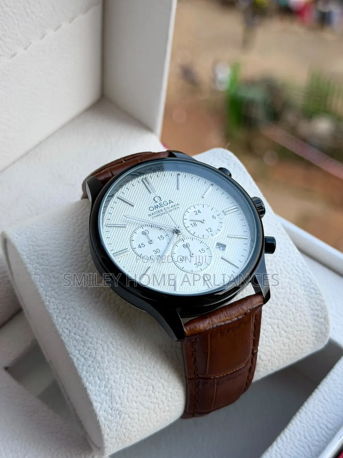 Omega Men's Authentic Automatic Wrist Time Piece at Discount