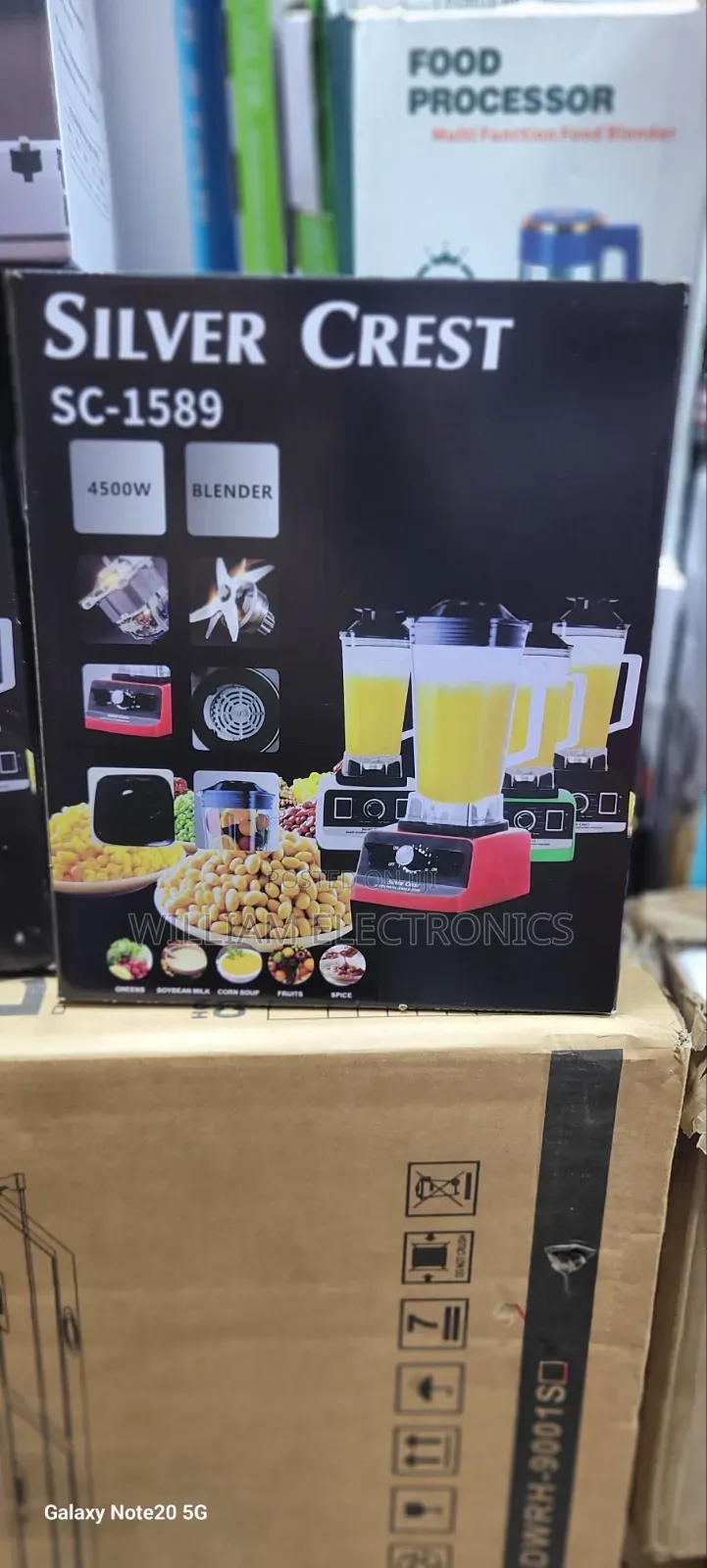 Silver Crest SC-1589 2litres Heavy Duty Blender/Silvercrest Blender