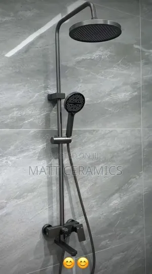 Unique Black and Grey Shower Mixer
