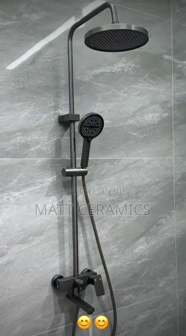 Unique Black and Grey Shower Mixer