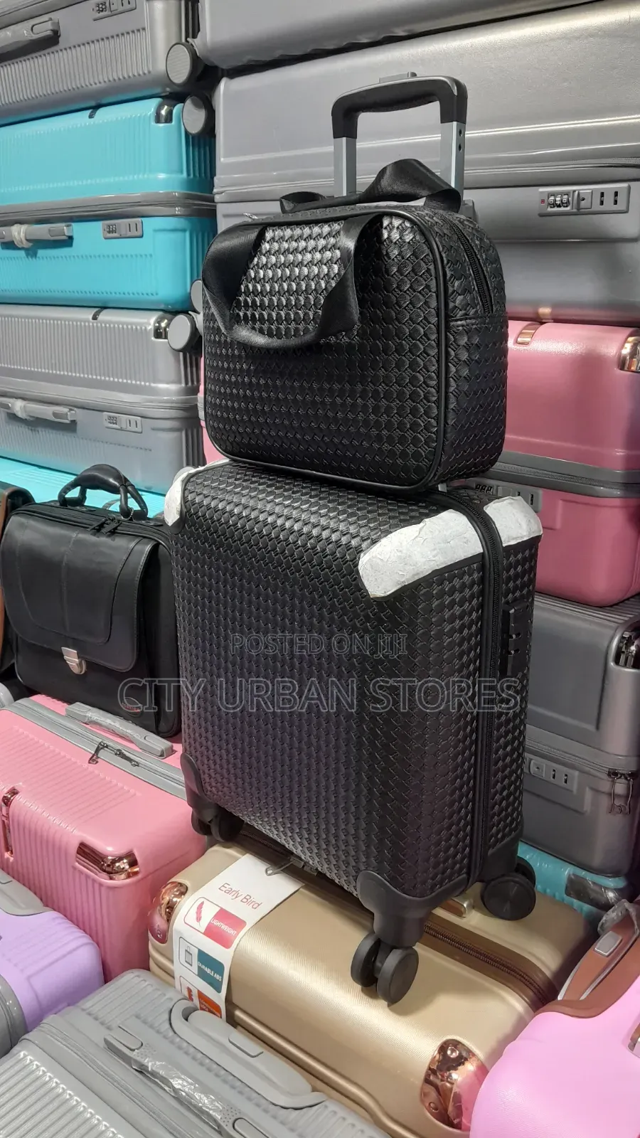 2pc Original Black Suitcase