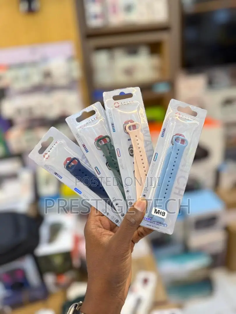 Xiaomi Mi Band 8, 9 and Band 10 Silicone Straps and Magnetic Straps