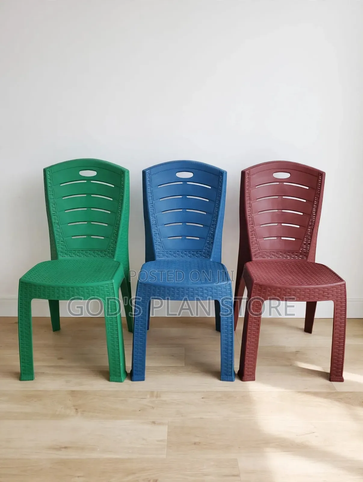 Colorful Rattan Pattern Plastic Chairs Plastic Chairs
