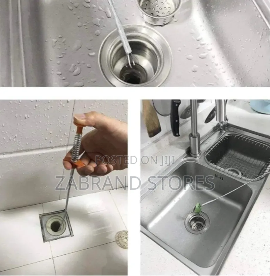 Flexible Stainless Steel Drain Cleaner