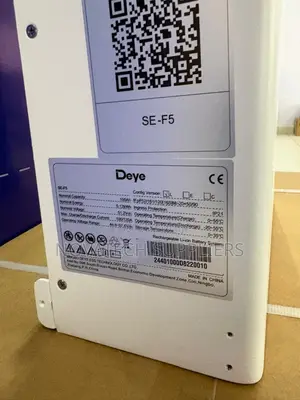 Deye 5.12kWh LiFePO4 Battery | 120A Discharge | 6000 Cycles