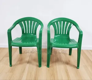 Plastic Armchairs With Backrest Colors Green Blue Comfortable