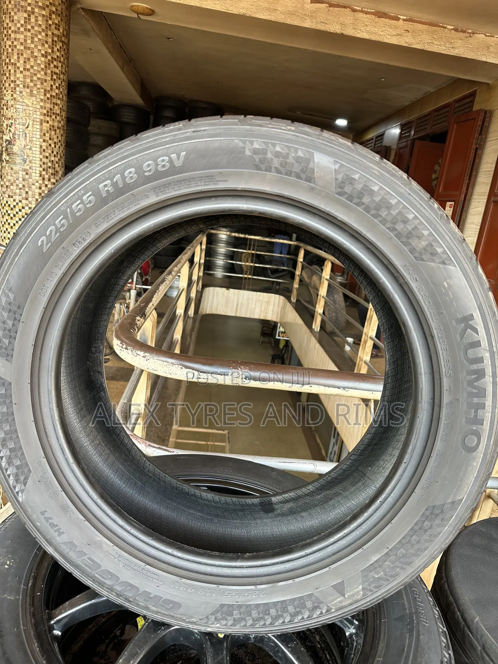 225/55r18 Kumho Foreign Used Tyres