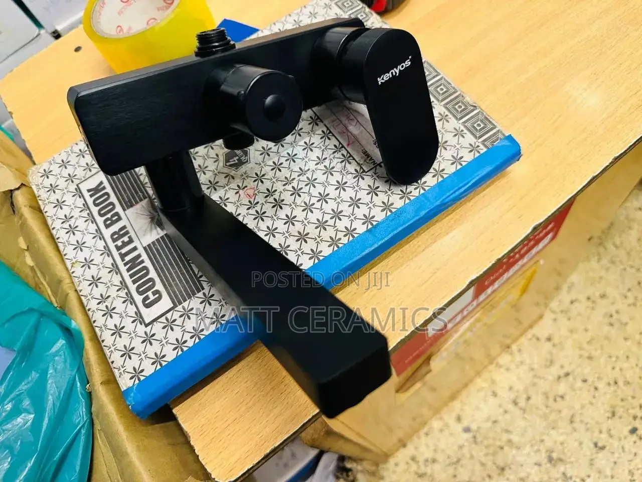 Unique Black and Grey Shower Mixer