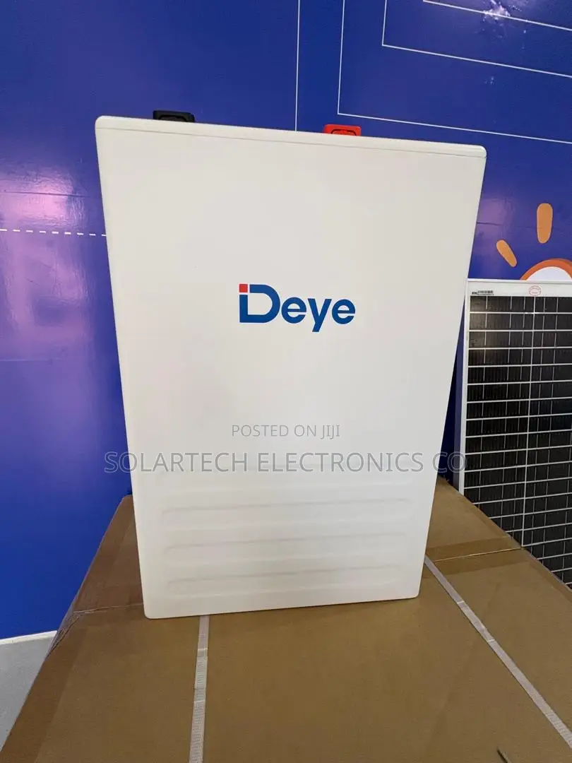 Deye 5.12kWh LiFePO4 Battery | 120A Discharge | 6000 Cycles