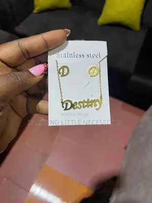 Destiny Stainless Steel Jewelry Set - Gold