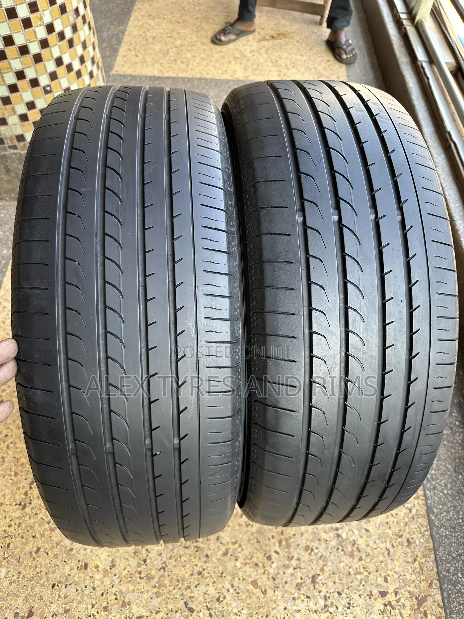 225/55r18 Yokohama Foreign Used Tyres