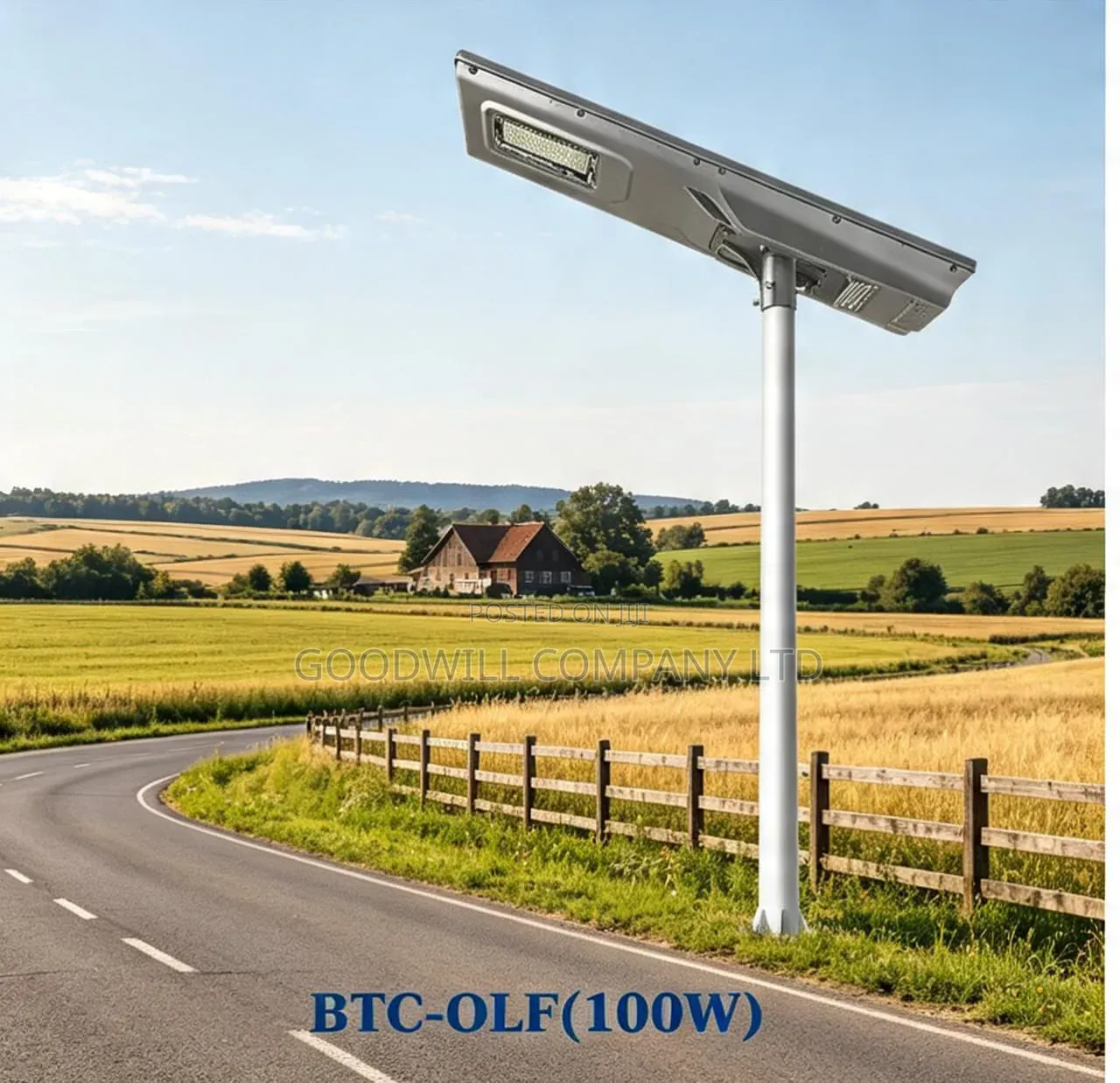 Blue Carbon All in One Integrated Solar Street Light