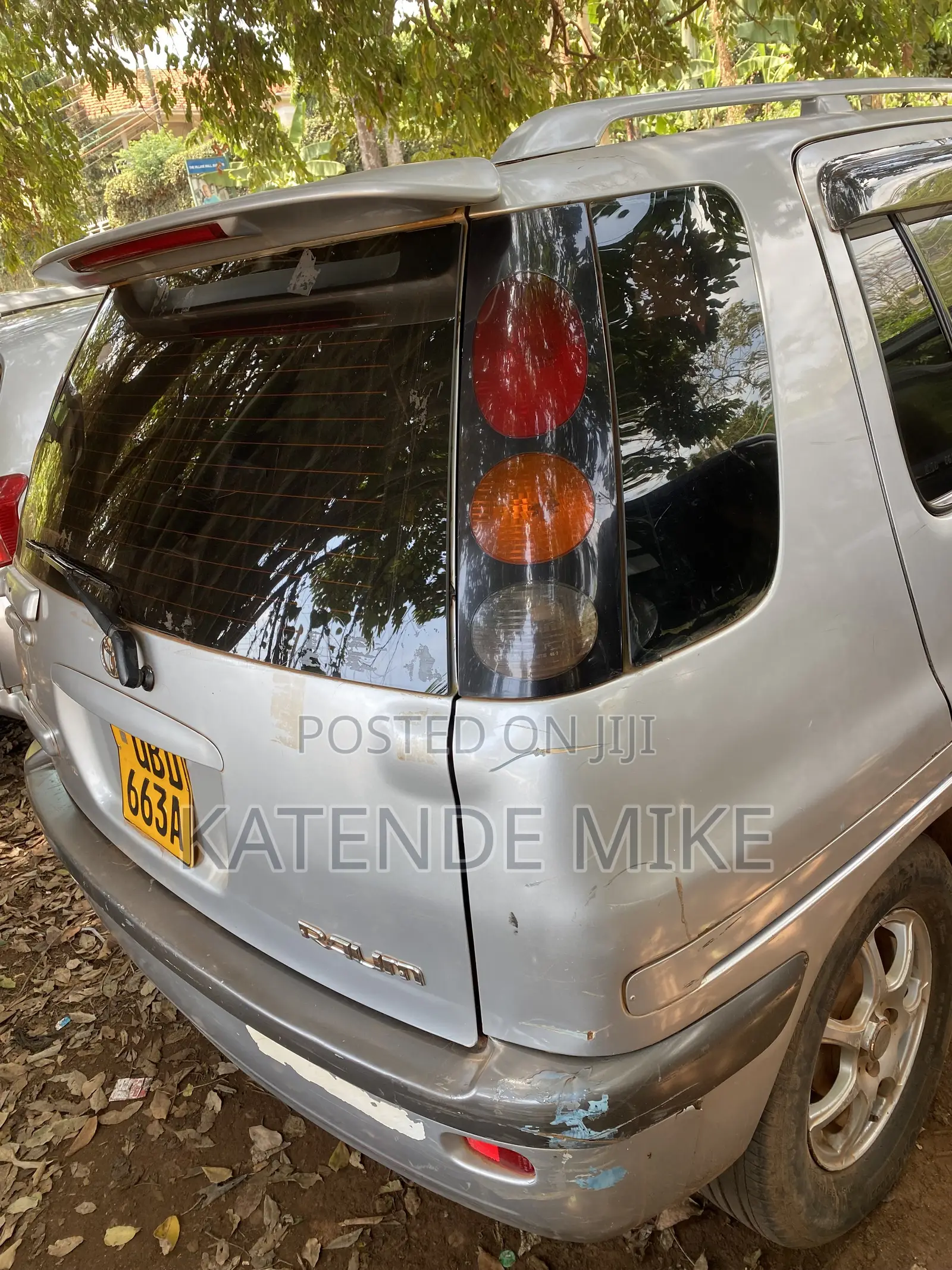 Toyota Raum 1.5 FWD 1999 Silver