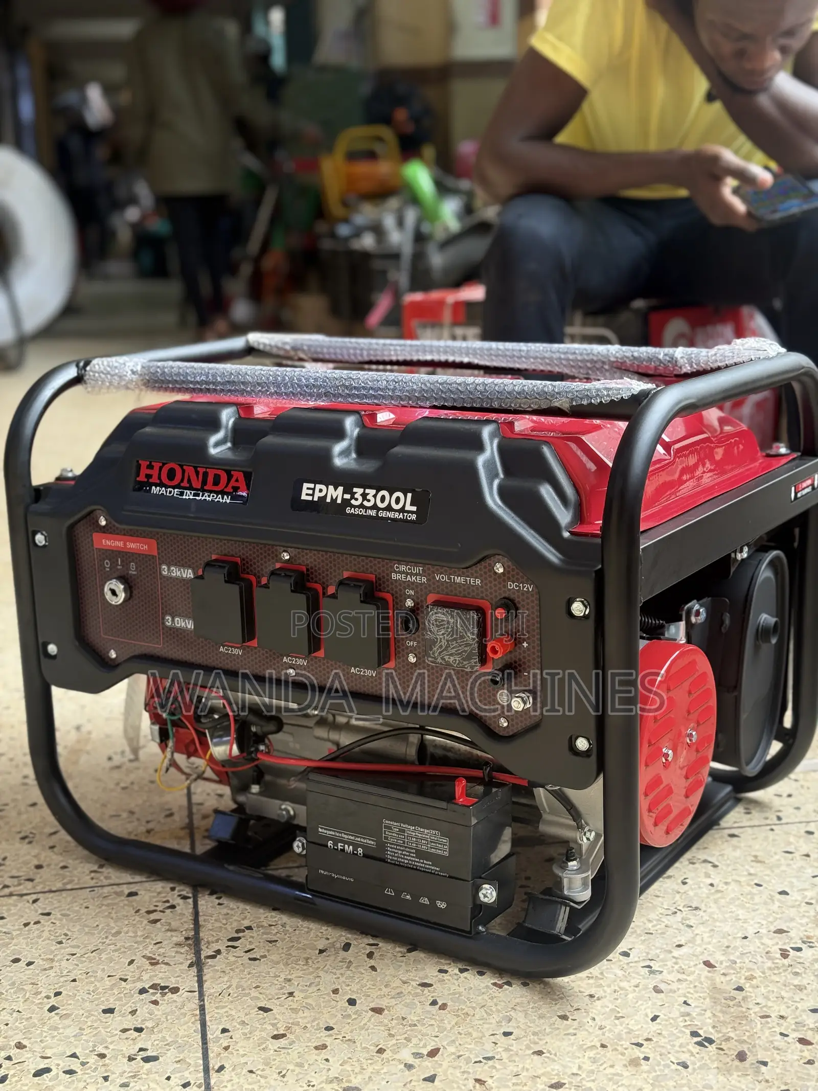 Gasoline Generators 3.3KvA Honda