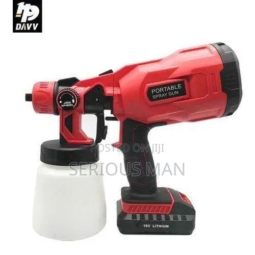 Portable Cordless High-Volume Low-Pressure Paint Sprayer