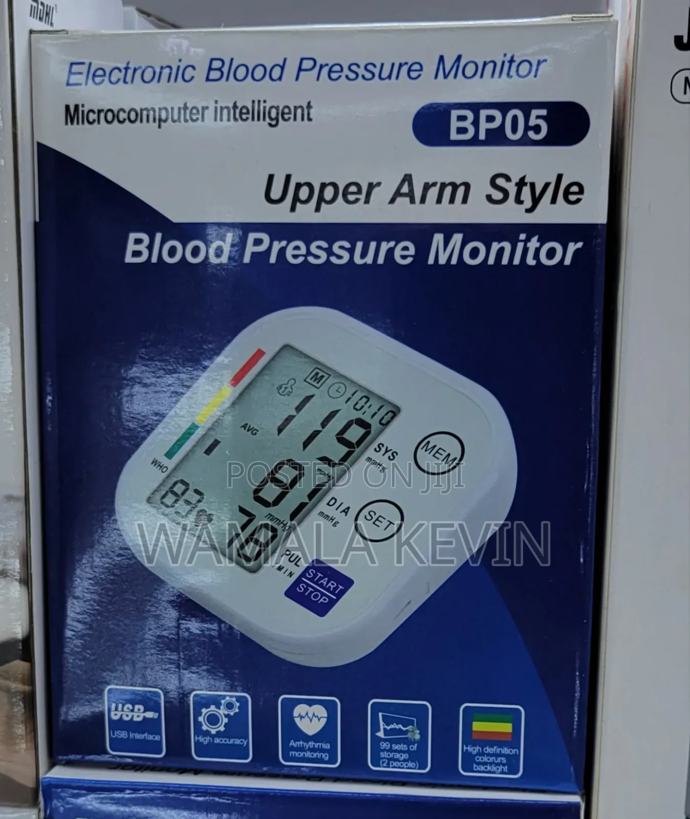 Digital Blood Pressure Monitor