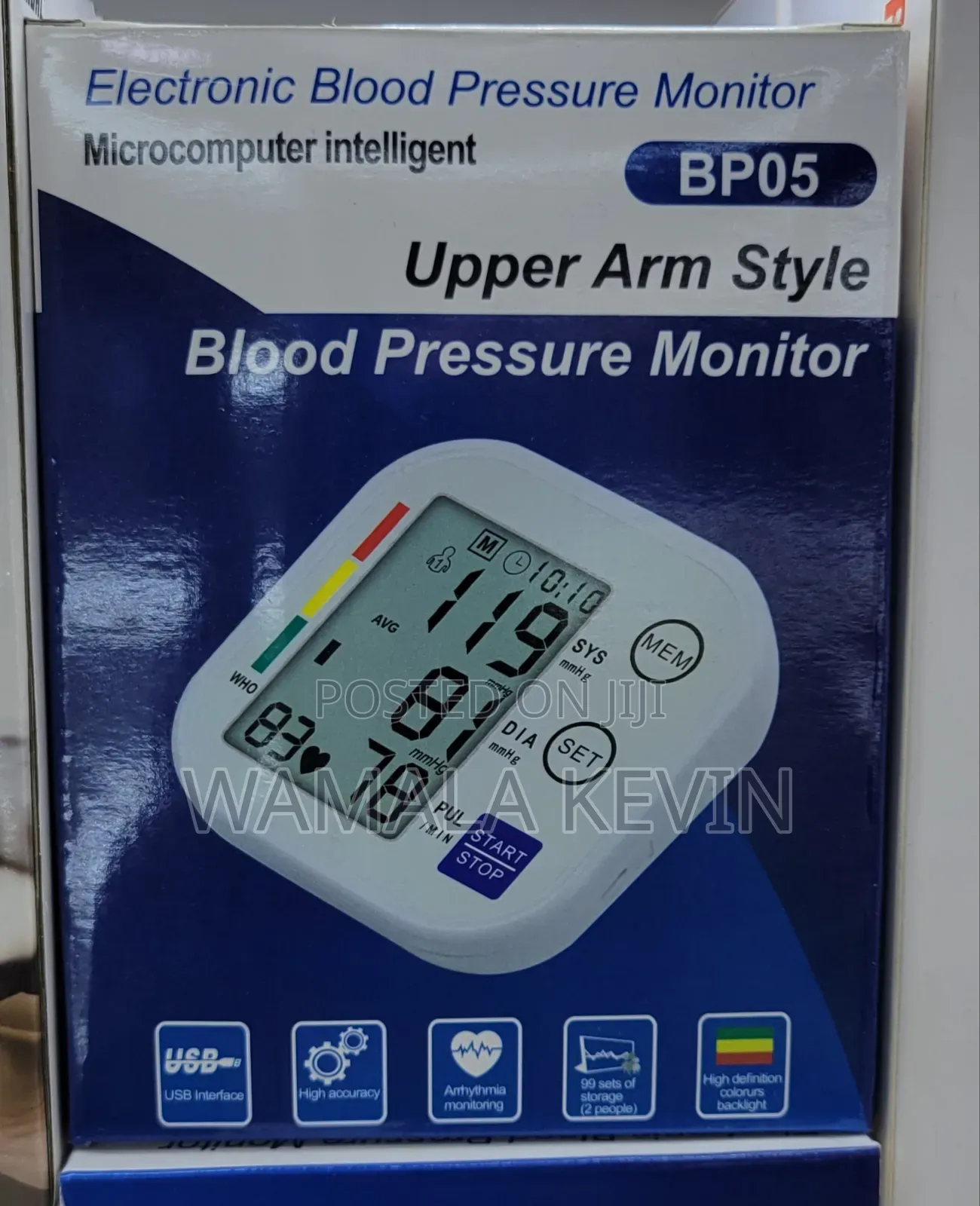 Digital Blood Pressure Monitor