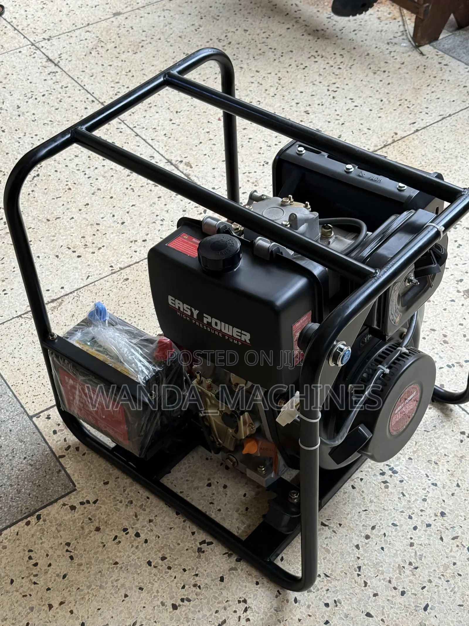 Diesel High Pressure Water Pumps Key Start