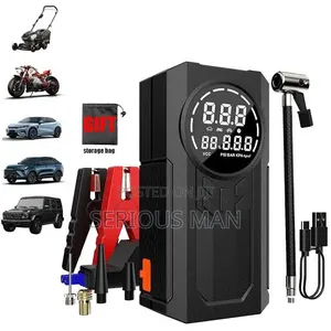 Car Jump Starter With Digital Tyre Inflator