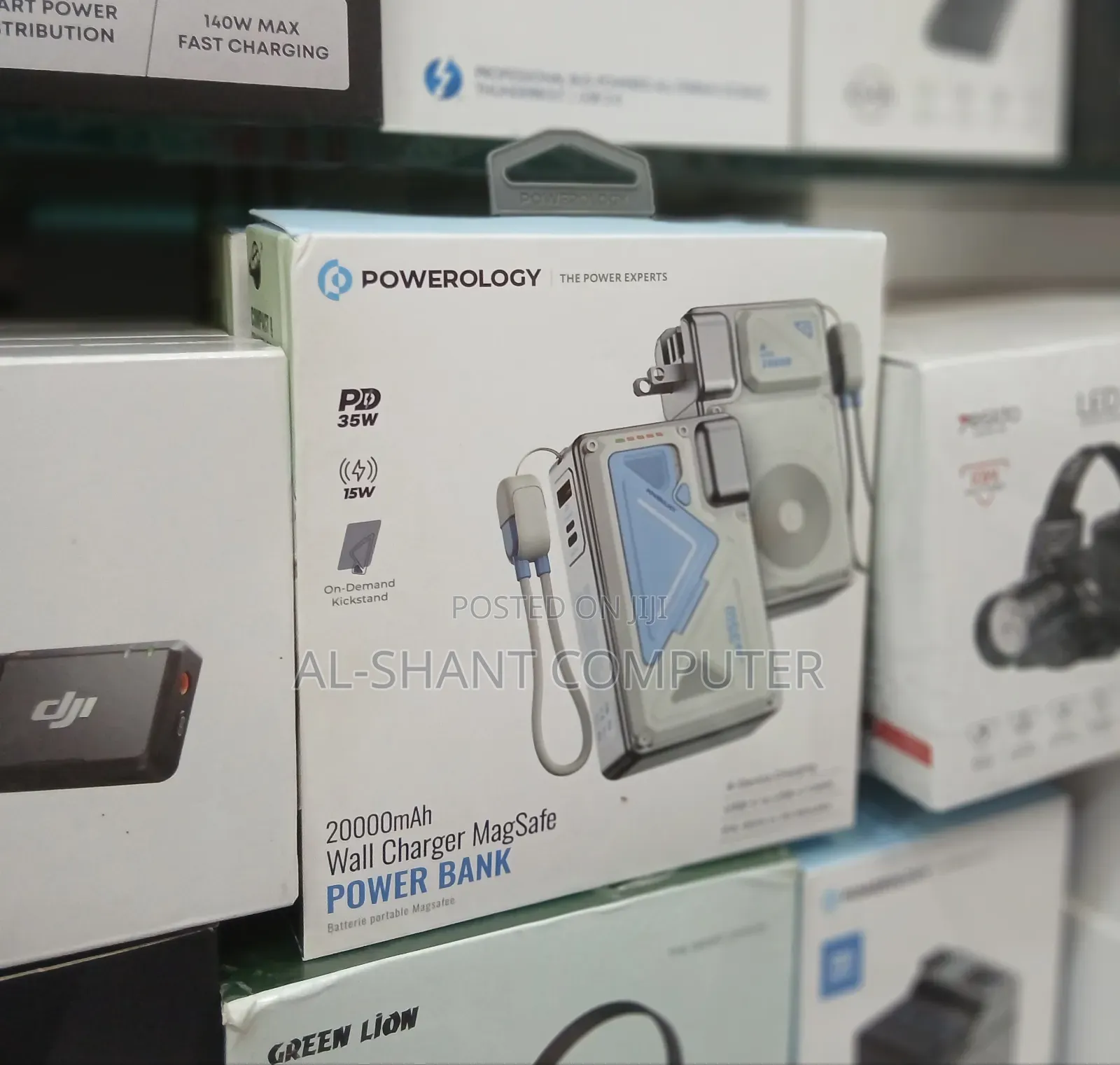 Powerology 20000mAh Wall Charger and Magesafe Powerbank