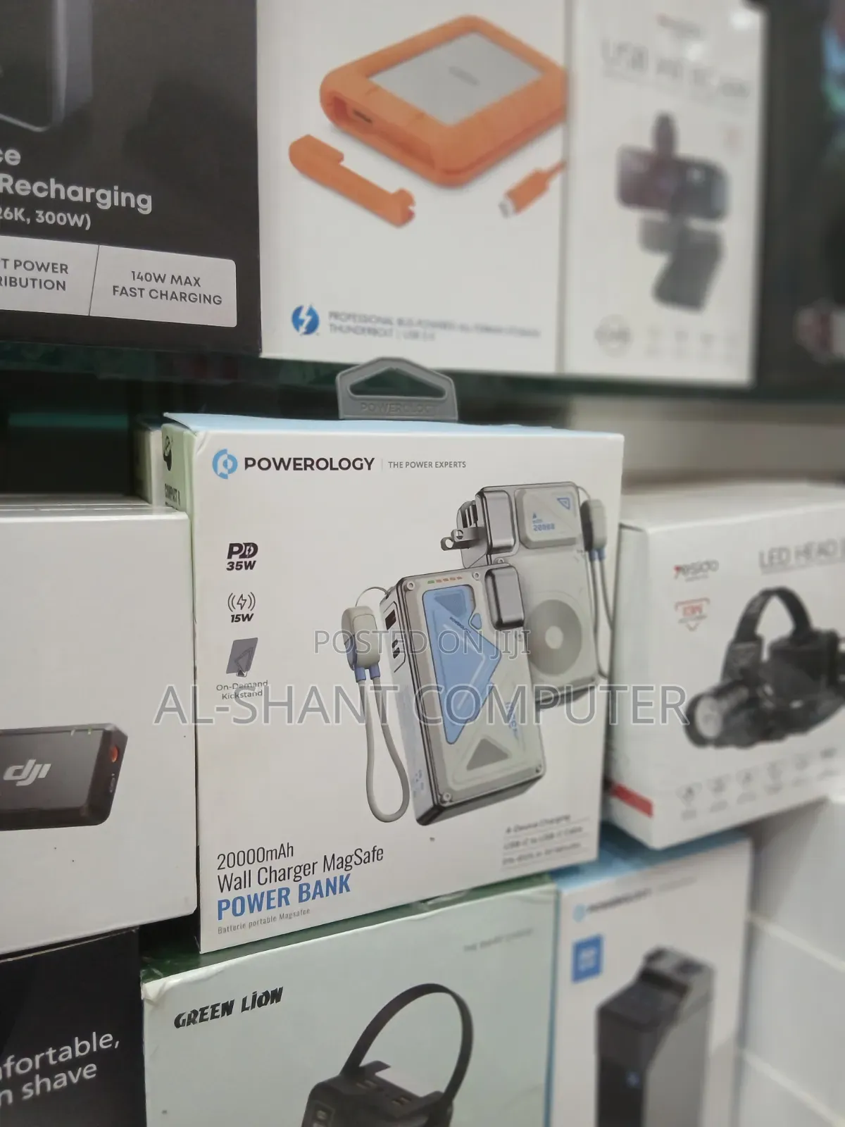 Powerology 20000mAh Wall Charger and Magesafe Powerbank