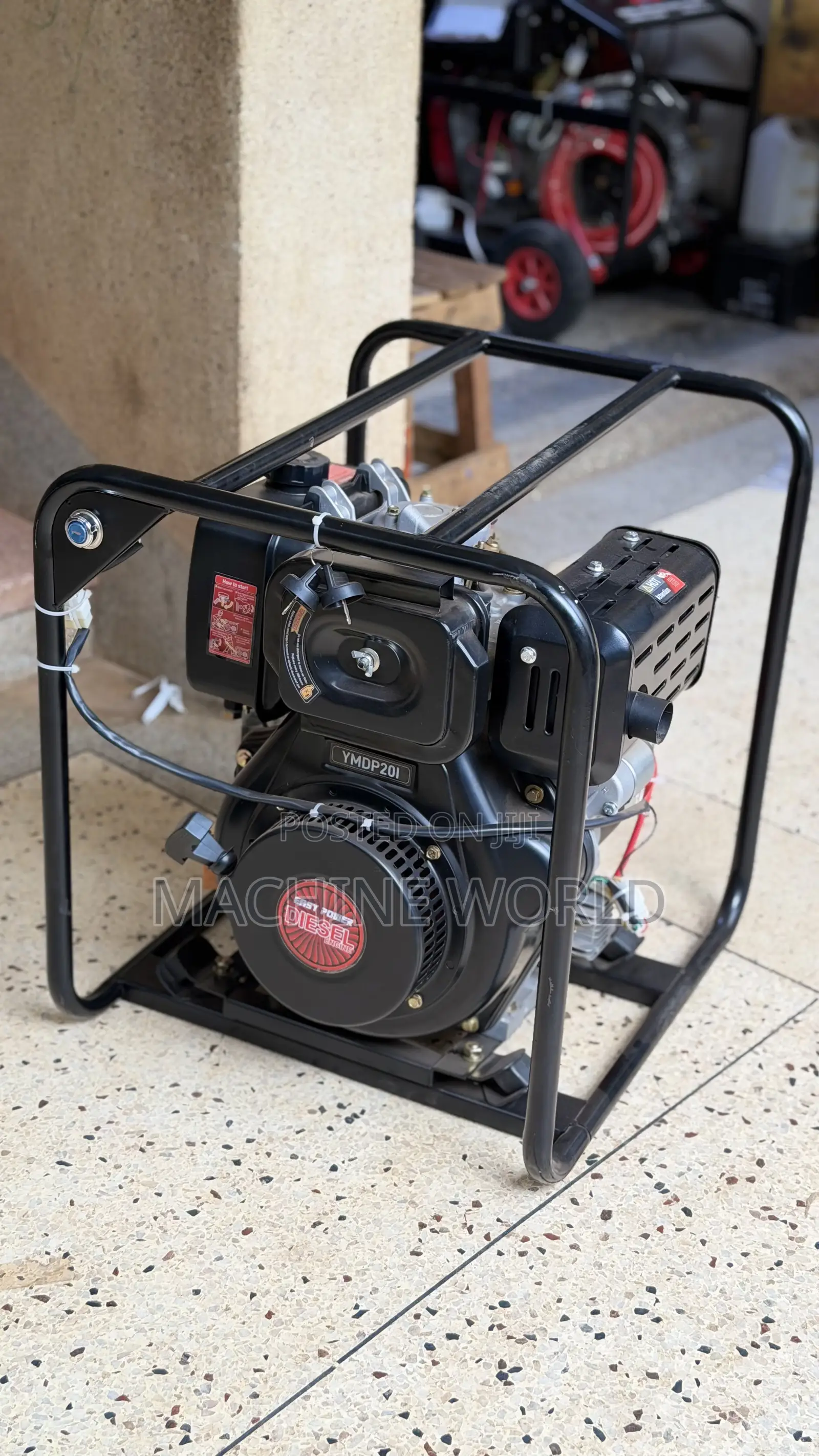 Diesel High Pressure Water Pump With Start System