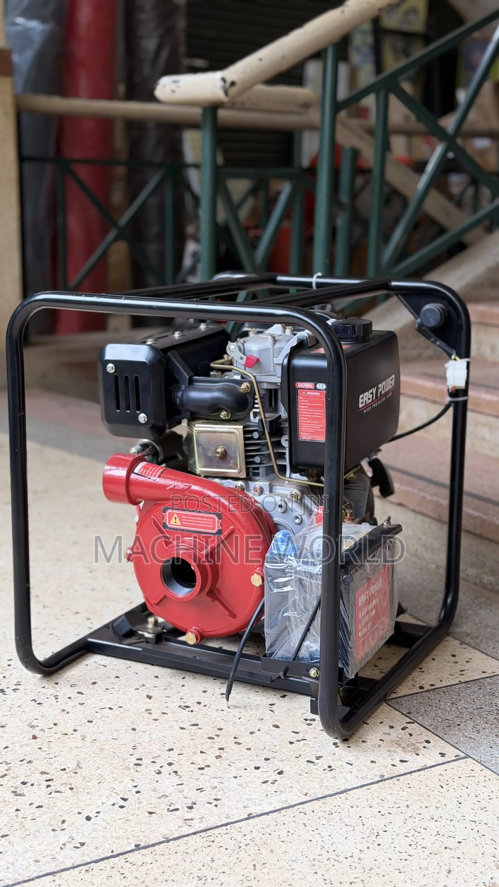 Diesel High Pressure Water Pump With Start System