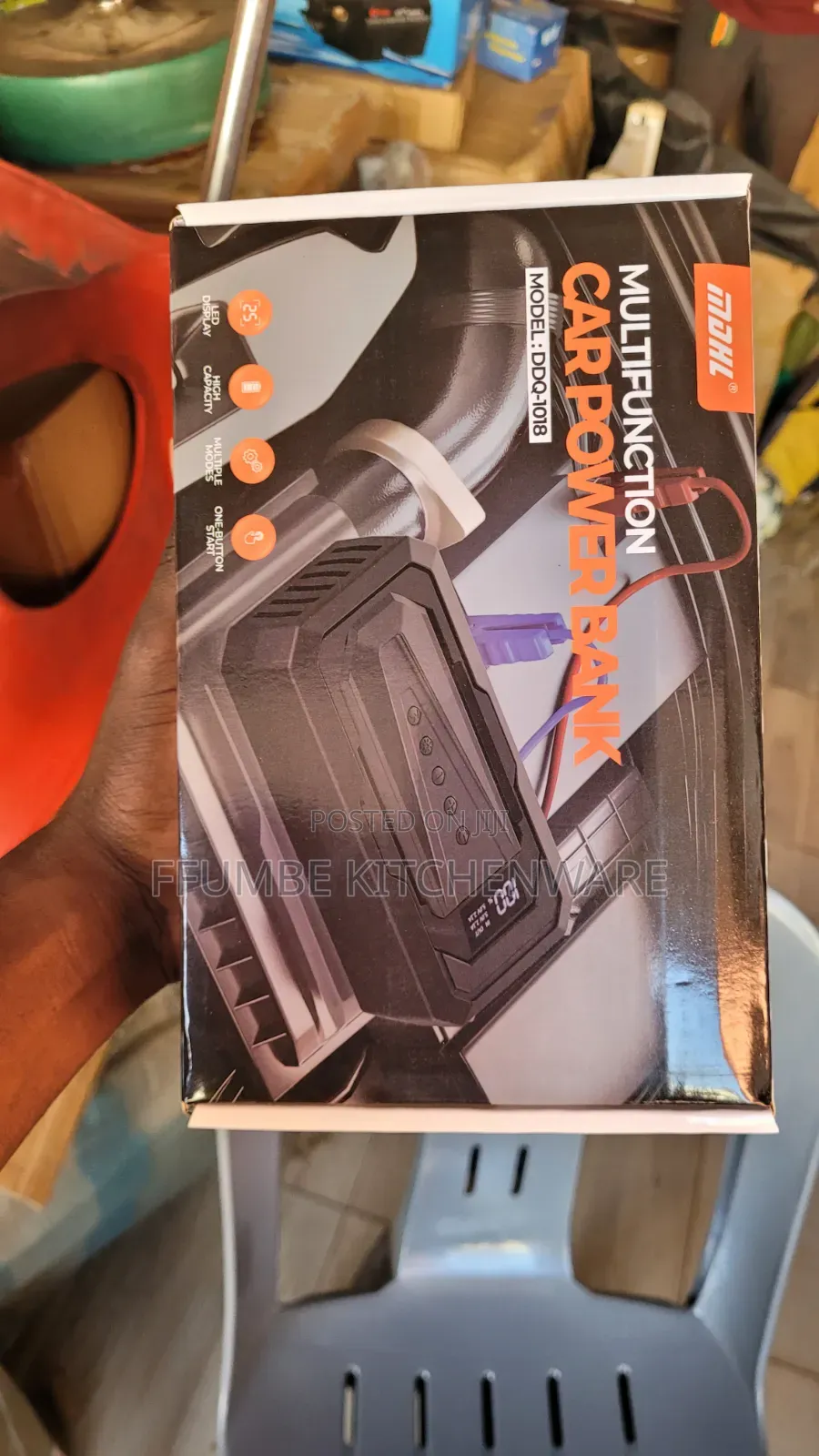 Vehicle Jump Starter 3 in 1