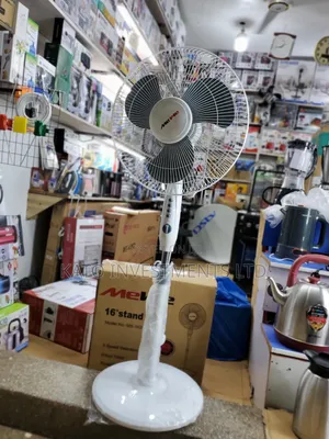 Generic Original Mewe Stand Fan With Timer