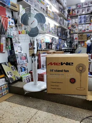 Generic Original Mewe Stand Fan With Timer
