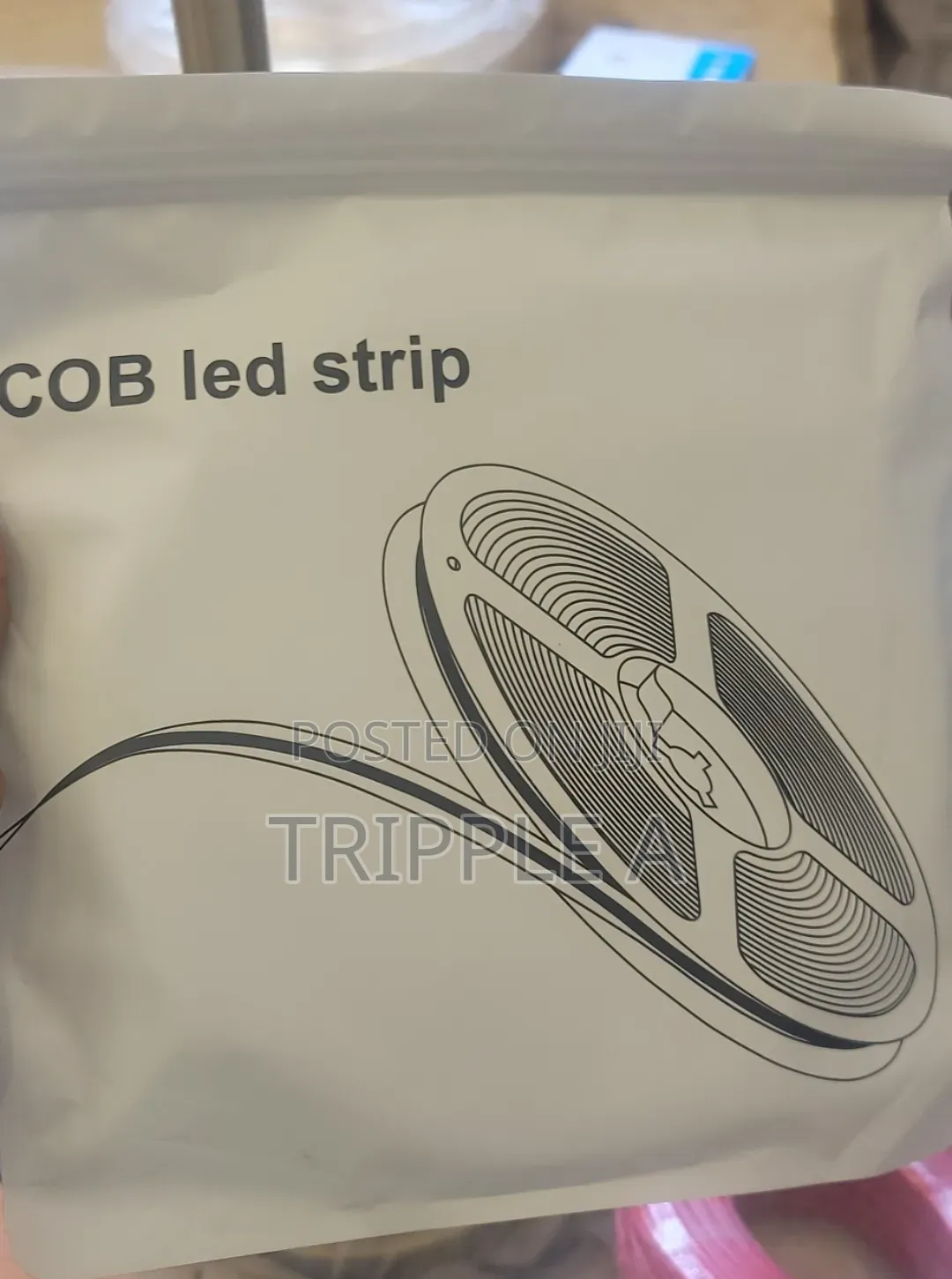 10m Direct COB Led Strip Warm Light