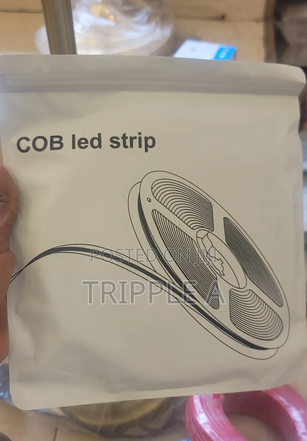 10m Direct COB Led Strip Warm Light