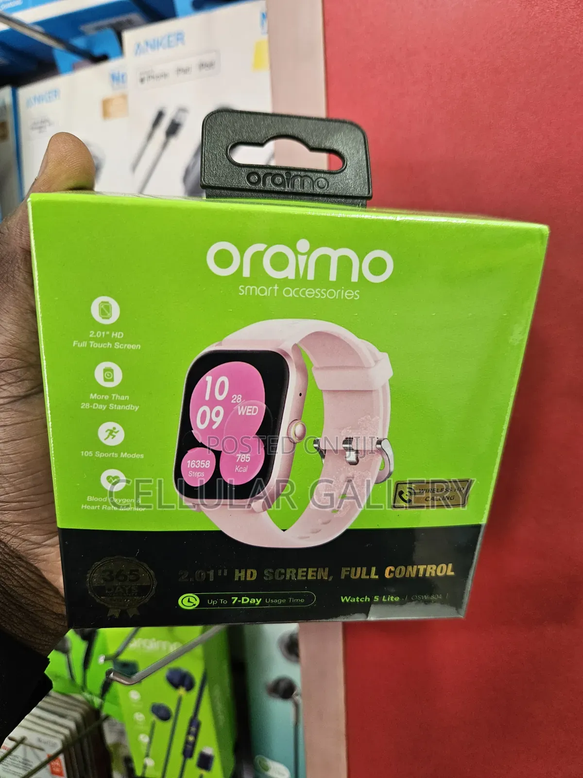 Oraimo Watch 5 Lite Pink