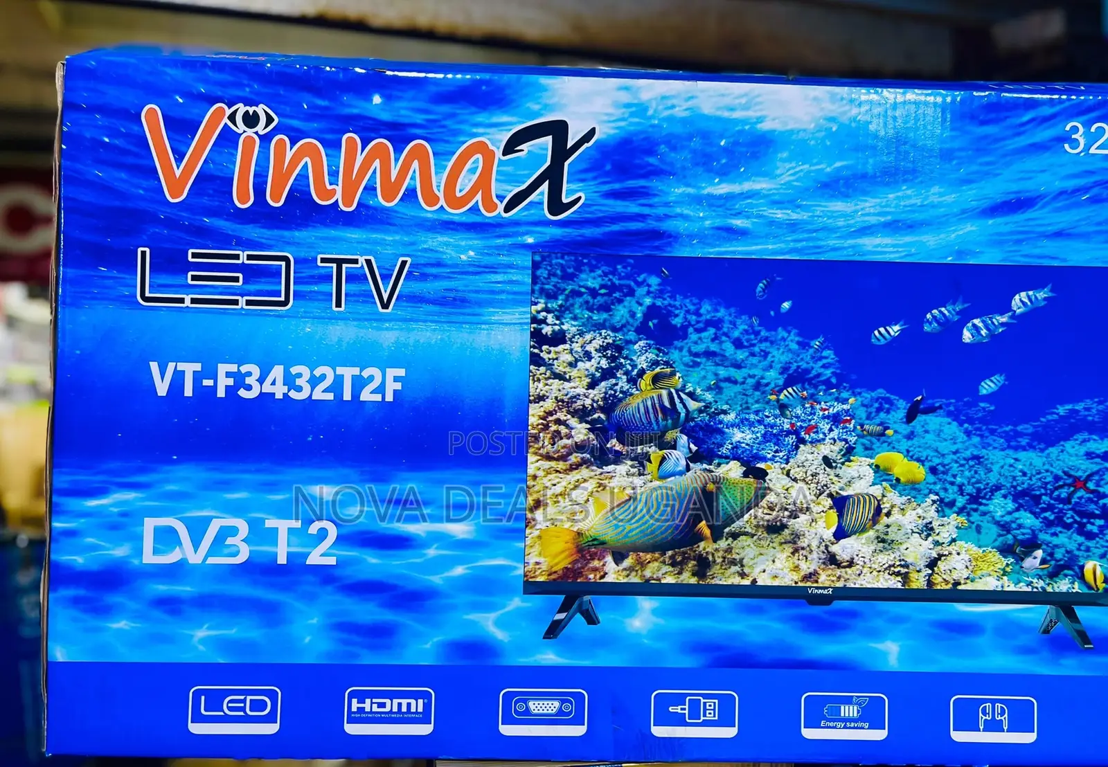 Vinmax 32-Inch Digital LED TV With Built-in Free-to-Air Decorder